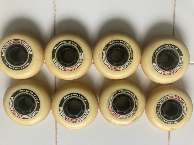 Rollerblade Hydrogen Inline Skate Wheels 80mm 85A
