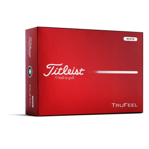 TITLEIST TRUEFEEL WHITE 2026 GOLF BALL DOZEN