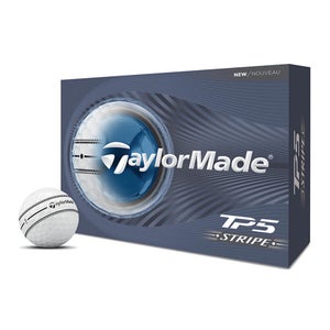 TAYLORMADE 26 TP5 STRIPE GOLF BALL DOZEN