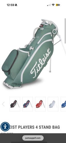 Titleist Players 4 Bag (New)