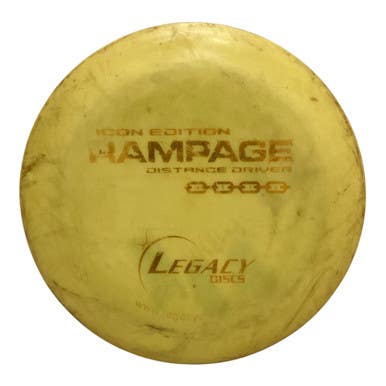Legacy RAMPAGE Disc Golf Driver Yellow 11443-S000201305