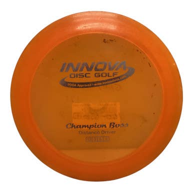 Used Innova CHAMPION BOSS Disc Golf Driver Orange 11443-S000201309