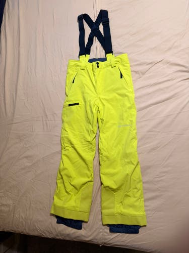 Yellow Size 16 Boys Spyder Pants (Used Once) PERFECT Condition