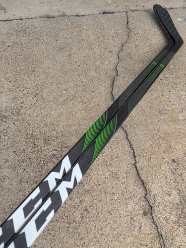 2 PACK CCM RibCor Trigger 4 Pro Stock Hockey Stick Grip 105 Flex P90 Left 7273