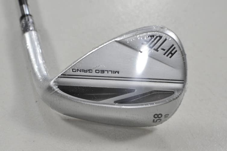 TaylorMade Milled Grind Hi-Toe 3 Chrome 58*-10 Wedge KBS Hi-Rev 2.0 RH  # 213345