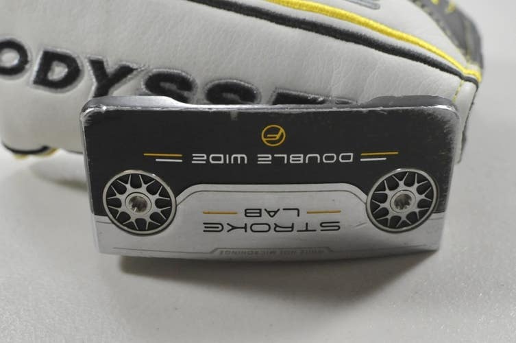 Odyssey Stroke Lab Double Wide 34.5" Putter Right Steel with Head Cover # 213231