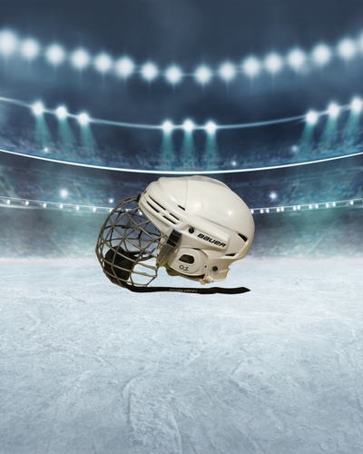 Bauer 2100 White Medium Helmet