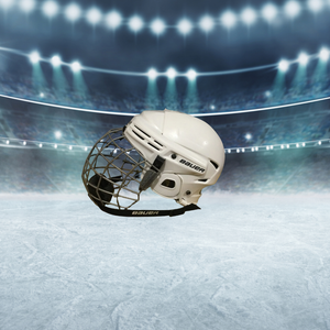 Bauer 2100 White Medium Helmet