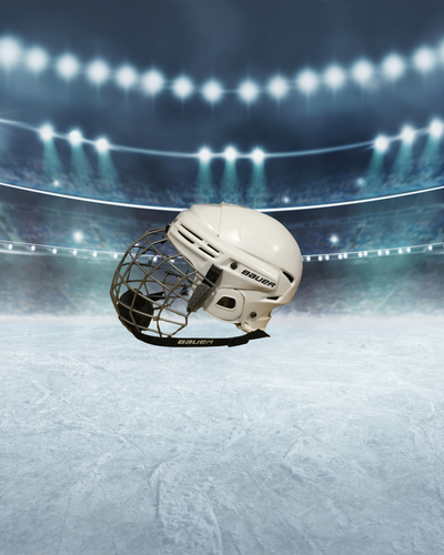 Bauer 2100 White Medium Helmet