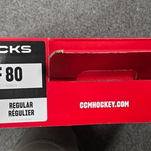 CCM Tacks XF 80 Hockey Skates Junior Size 1.0 Regular Width (New)