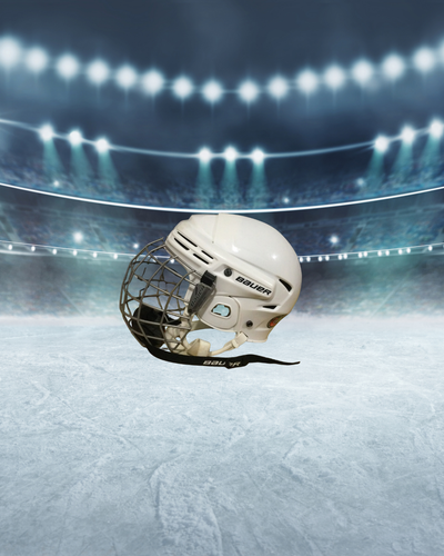 Bauer 2100 White Medium Helmet