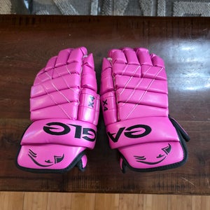 Eagle X4 Hockey Gloves – 12” Intermediate – Custom Pink