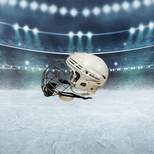 Bauer 2100 White Medium Helmet