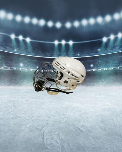 Bauer 2100 White Medium Helmet