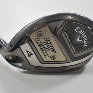 Callaway Great Big Bertha 2023 Ladies Flex 4-20* Hybrid RH Graphite  # 213343