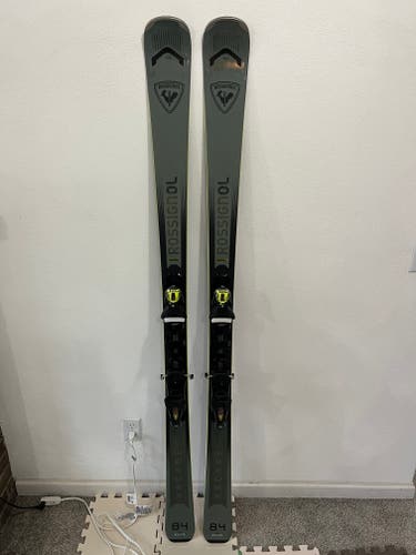 184cm Rossignol Arcade 84 Skis with SPX 12 GW Bindings - Used Once