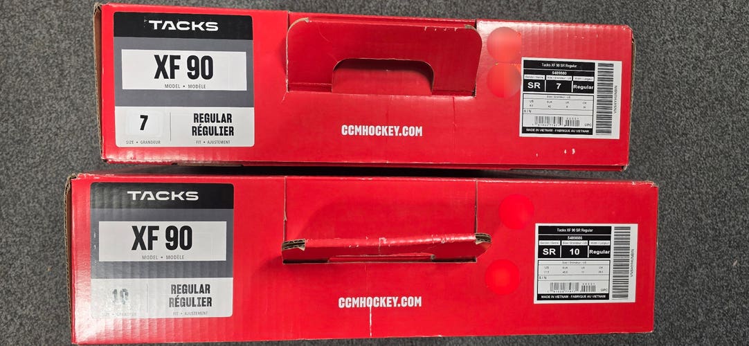 CCM Tacks XF 90 Hockey Skates Senior Regular Width (New)