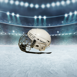 Bauer 2100 White Medium Helmet