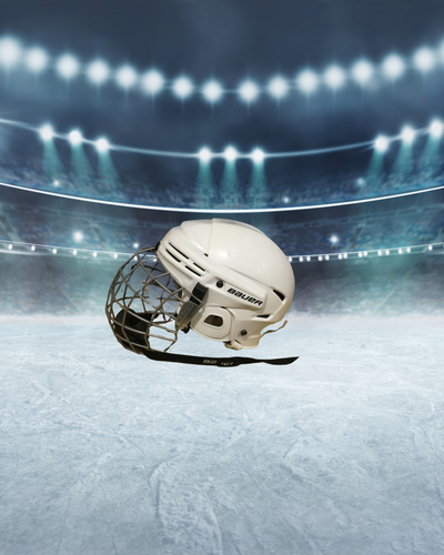 Bauer 2100 White Medium Helmet
