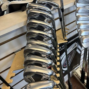 Ping G430 Complete Iron Set 4 - Pw , 45 , 50 , 54 , 58 Deg Wedges AMT 2.0 Stiff