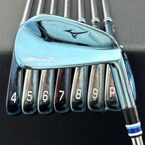 MIZUNO PRO 221 BLUE ION IRON SET 3-P