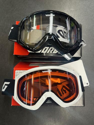 Gordini Ski Goggles (New) in packaging two colour options