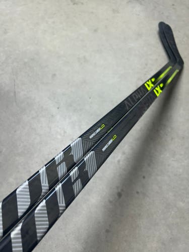 2 PACK 100 Flex P92 Senior Warrior Alpha LX Pro Left Hand Hockey Stick Pro Stock (New)