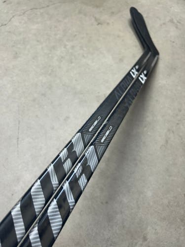 2 PACK 85 Flex P92 Senior Warrior Alpha LX Pro Left Hand Hockey Stick Pro Stock (New)