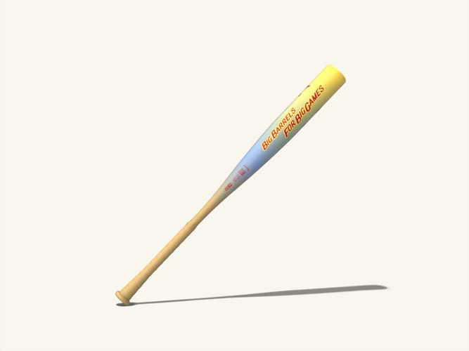 2026 Combat MFG Spec A1 Alloy BBCOR Certified Bat (-3) 28oz 31” (New)