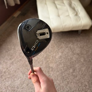 Men's 2024 TaylorMade Qi10 Tour Left Hand Fairway Wood Regular Flex 3 Wood (Used)