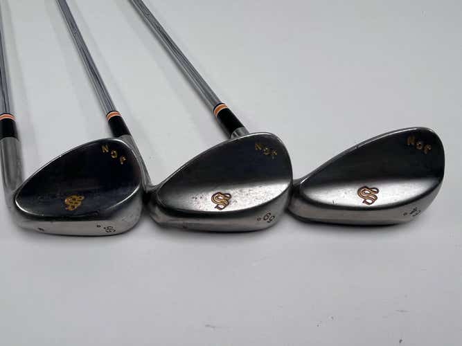Scratch 1018 Forged Wedge Set 56* 59* 64* N.S. Pro WV 105g Stiff Steel Mens RH