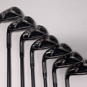 TaylorMade M2 Iron Set 6-PW+AW+SW REAX 55g Senior Graphite Mens LH