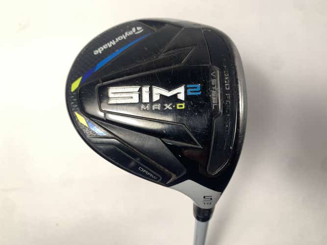 TaylorMade SIM2 MAX-D 5 Fairway Wood 19* Fujikura Air Speeder 45g Senior RH