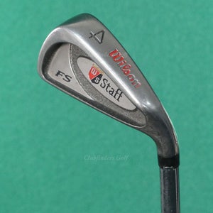 Wilson Fat Shaft Staff Single 4 Iron Factory Wide Body Steel Regular