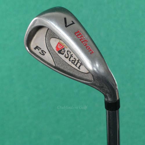 Wilson Fat Shaft Staff Single 7 Iron Factory Wide Body Steel Regular