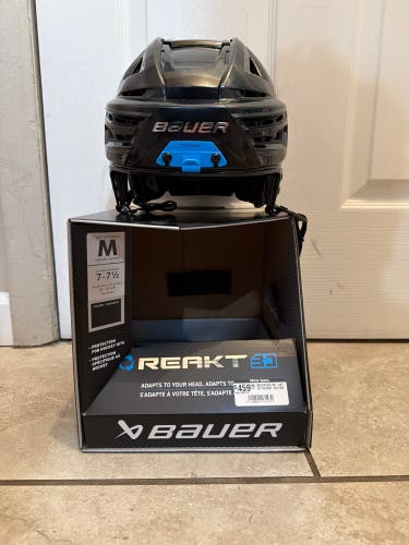 Medium Bauer REAKT 3D Helmet (Used)