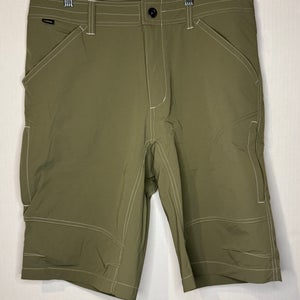 Kuhl Mens Renegade Short - Olive, Size 34 (Used)