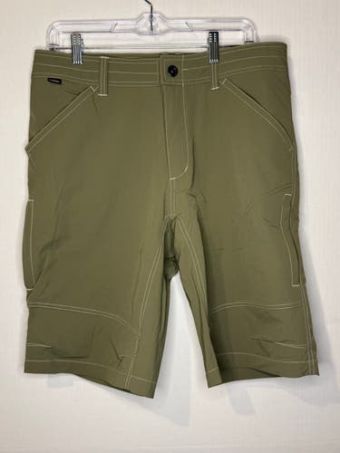 Kuhl Mens Renegade Short - Olive, Size 34 (Used)