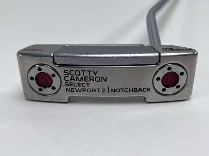 Scotty Cameron Select Newport 2 Notchback Putter 34.5" Mens RH
