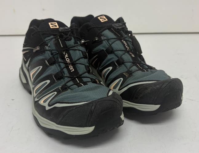 Salomon Ultra 3 Gore-Tex Waterproof Trail Shoes US Womens 8.5 EU 40-2/3 GREAT
