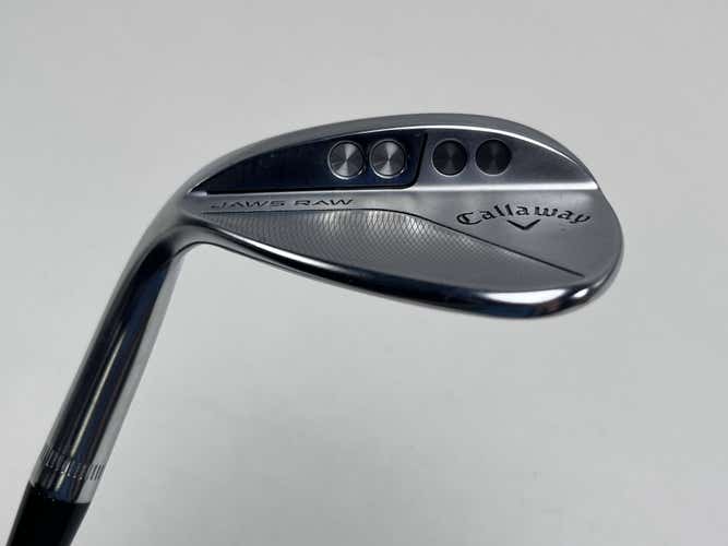 Callaway Jaws Raw Full Toe Chrome Lob Wedge LW 58* 10J DG Spinner VSS 115g LH