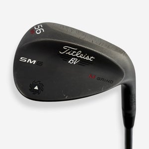 Titleist Vokey SM6 Black Wedge 56° 08 Bounce Right Hand Wedge Flex Steel Shaft