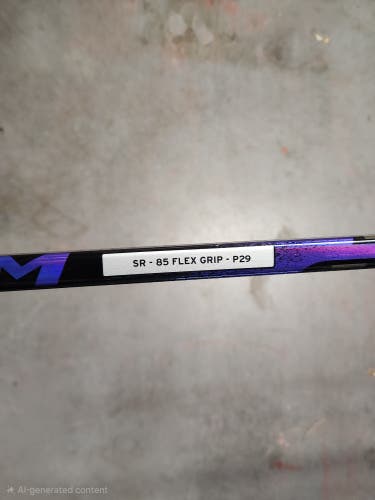 Senior CCM Ribcor Trigger 10 Pro Right Handed Hockey Stick P29 85 Flex Pro Stock (Used)