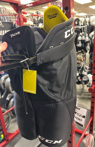 JR XL CCM Super Tacks 3092 (Used) XL Black Junior Ice Hockey Pants pant extra large