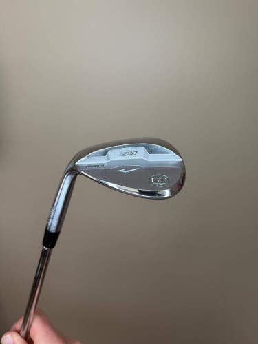 Mizuno S18 White Satin LW 60 / 10 Project X LZ Regular Flex Lefty 35.5 NICE