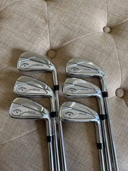 Callaway Elyte Iron Set 5-PW Vector 80G Regular Flex Standard NICE