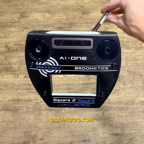 Odyssey Ai One Broomstick Jailbird Square 2 Square Putter, 48" (2860)