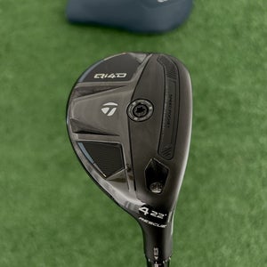 Taylormade Qi4D 22 Degree Rescue 4 Hybrid w Headcover / Stiff