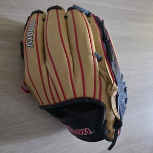 2025 Wilson LH Outfield A1000 Baseball Glove 12" (New)