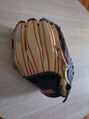2025 Wilson LH Outfield A1000 Baseball Glove 12" (New)